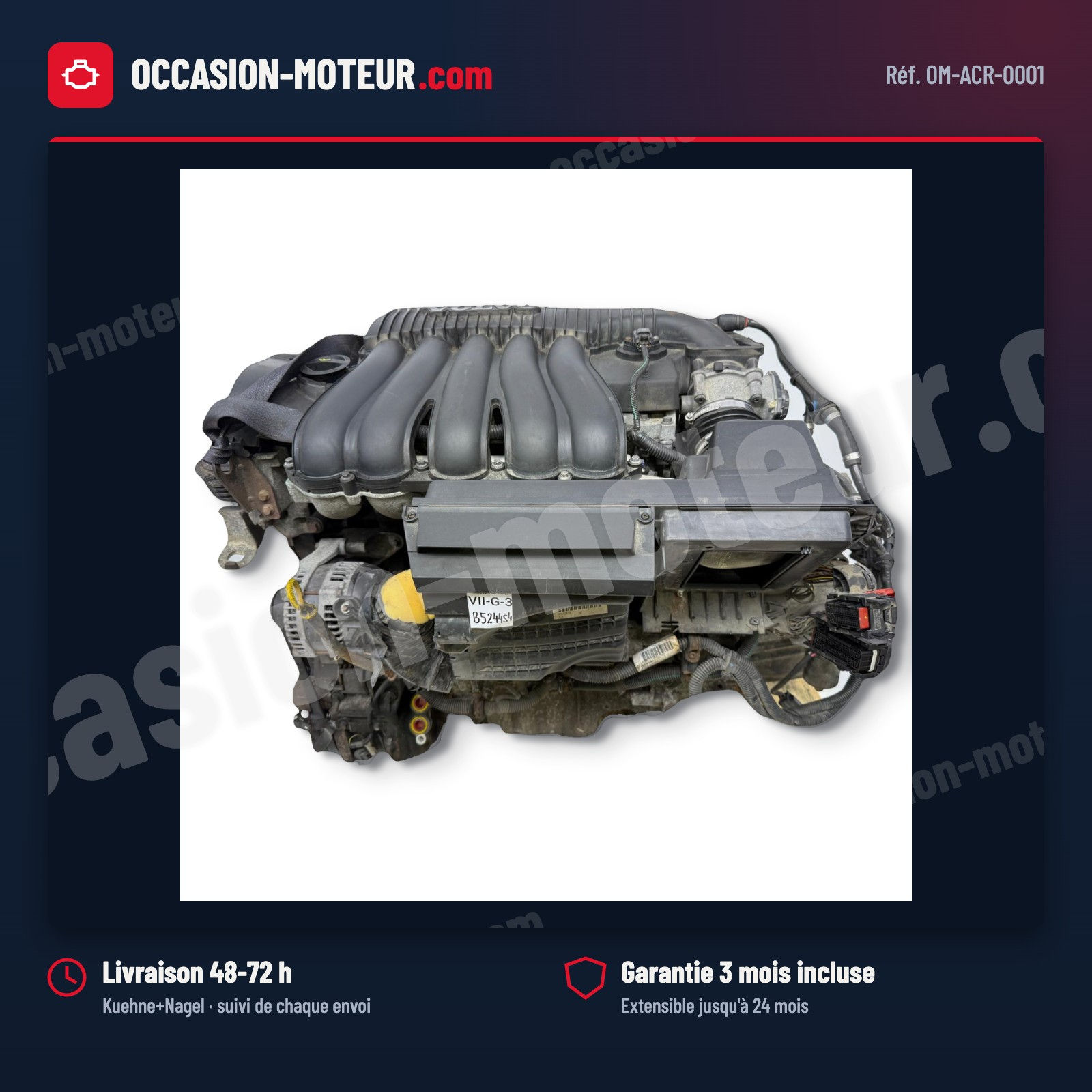 Moteur Volvo S40 / V50 / C30 / C70 2.4 20V 170 ch B5244S4 150 112 km