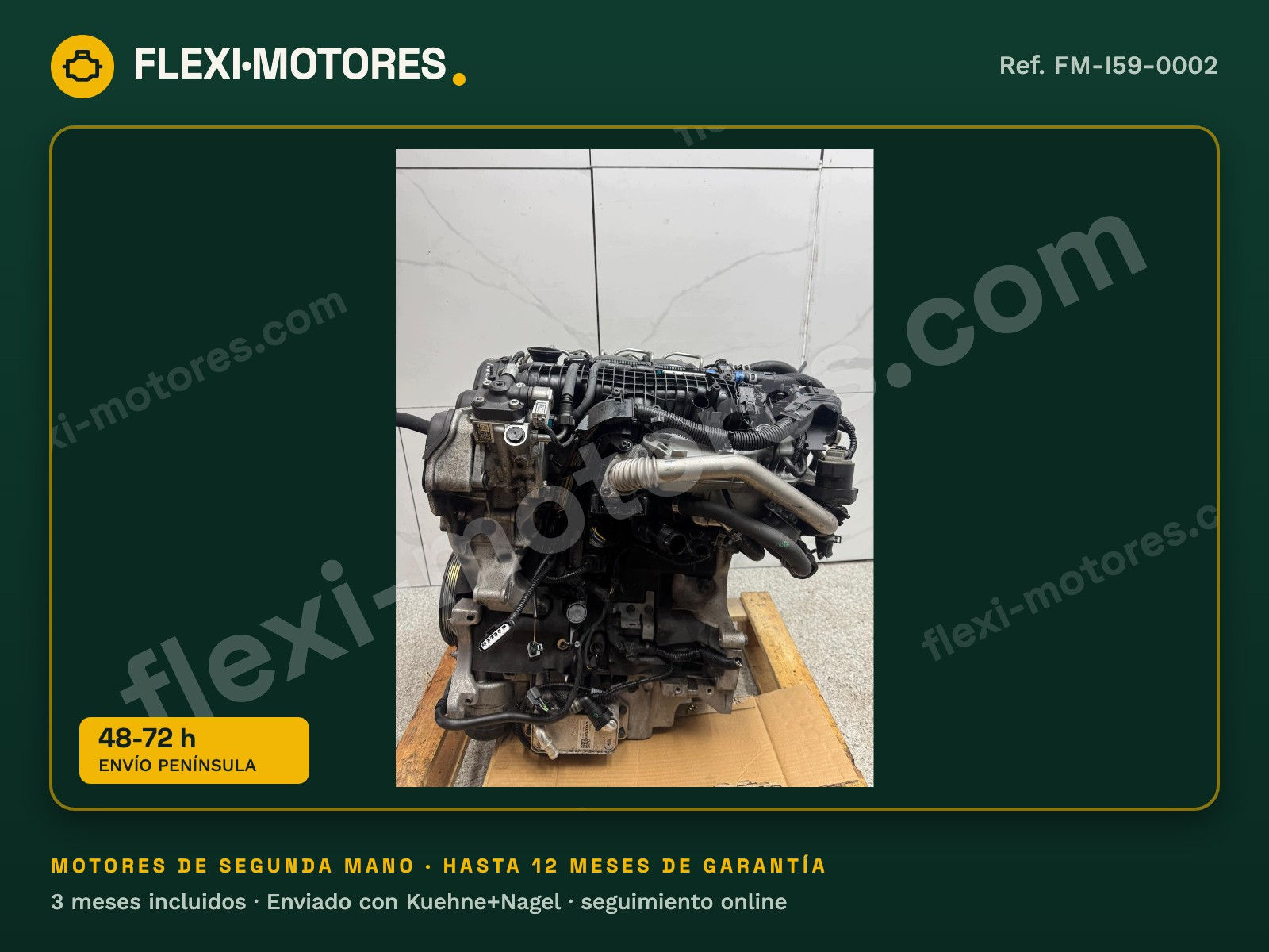 Motor Volvo 2.0 D2 120 CV D4204T8 V40 II S60 II V60 110 000 km
