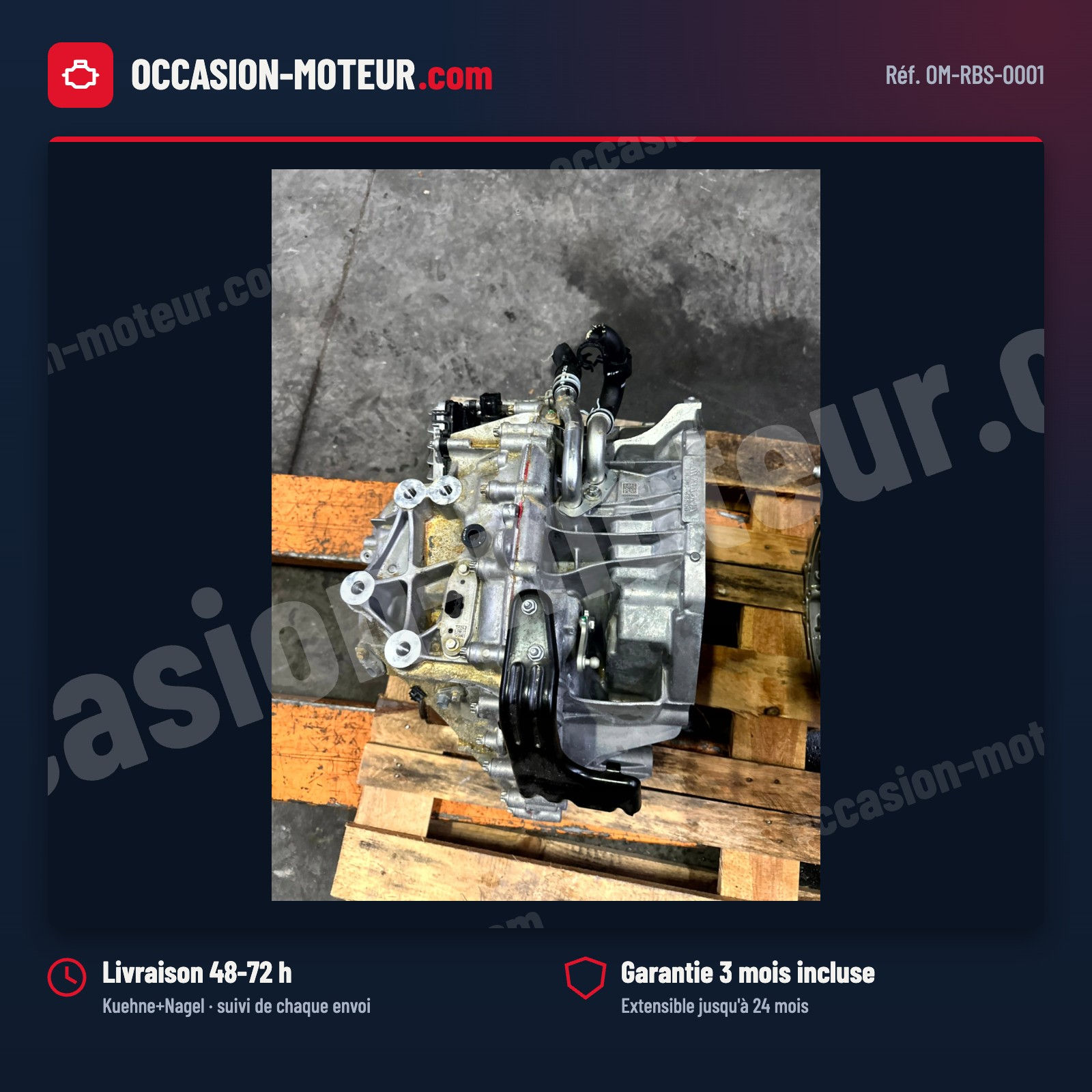 Boîte automatique 8F35 Ford Focus MK4 1.0 EcoBoost RX61-7000-AB
