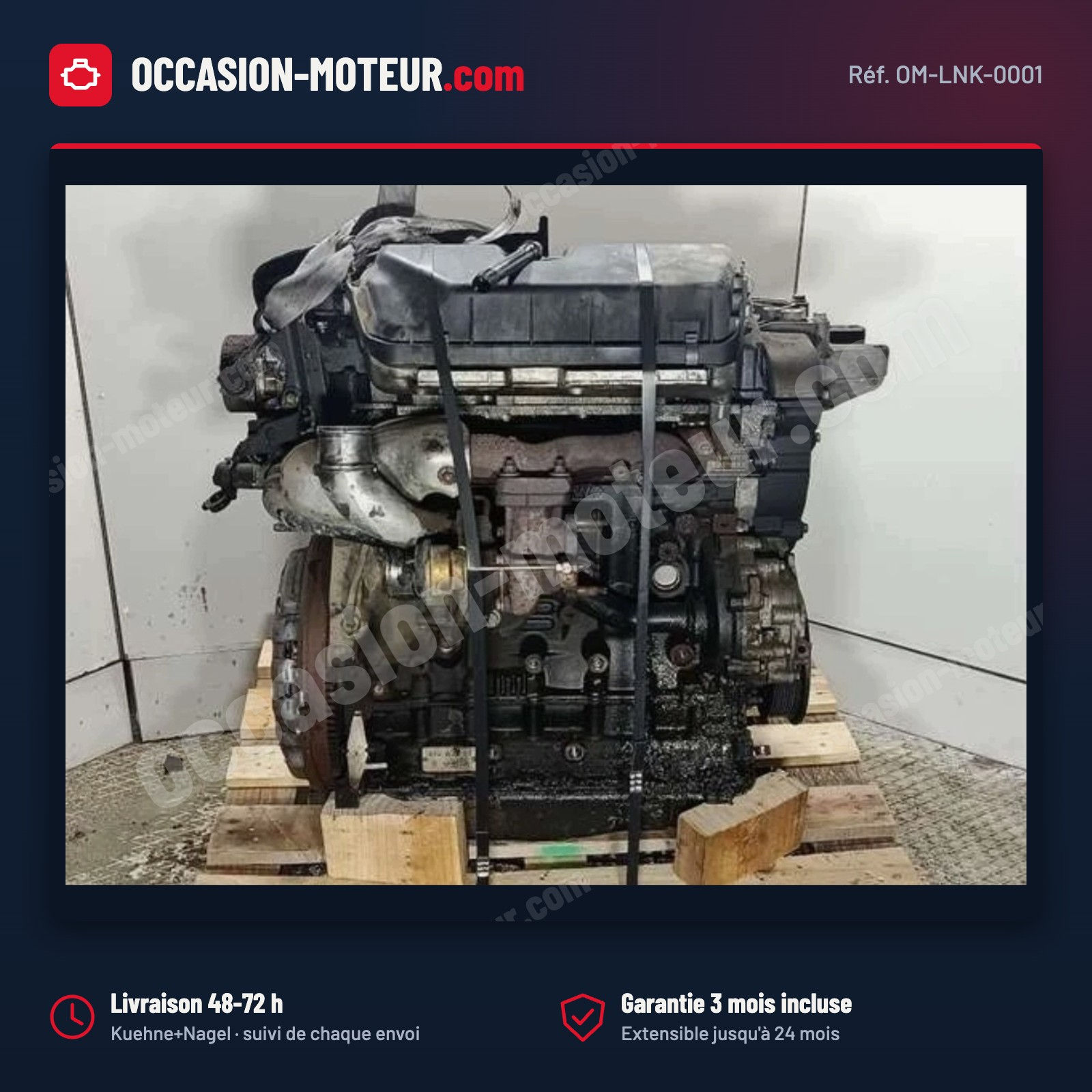 Moteur Renault Master II 2.5 dCi 120 ch G9U754 2006 271 000 km