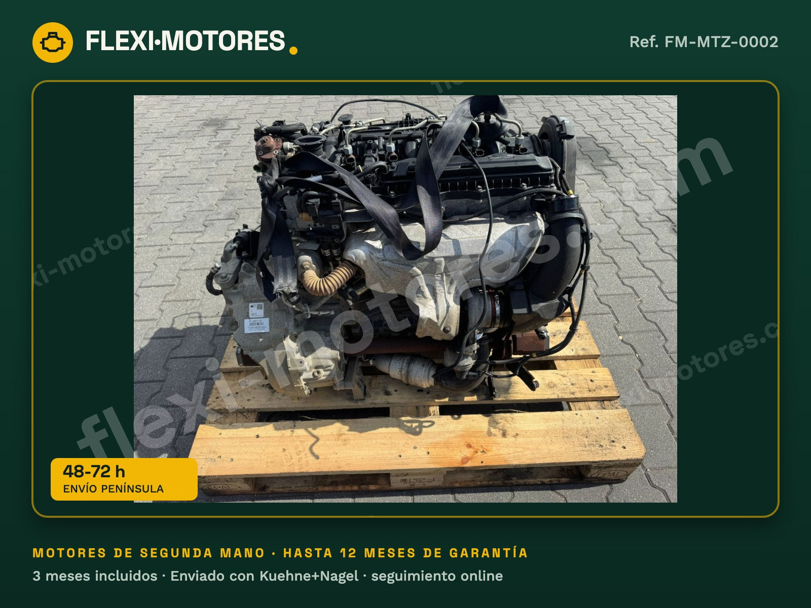 Motor Volvo V60 S60 V70 XC60 2.0 D3 136 D5204T7 2013 completo