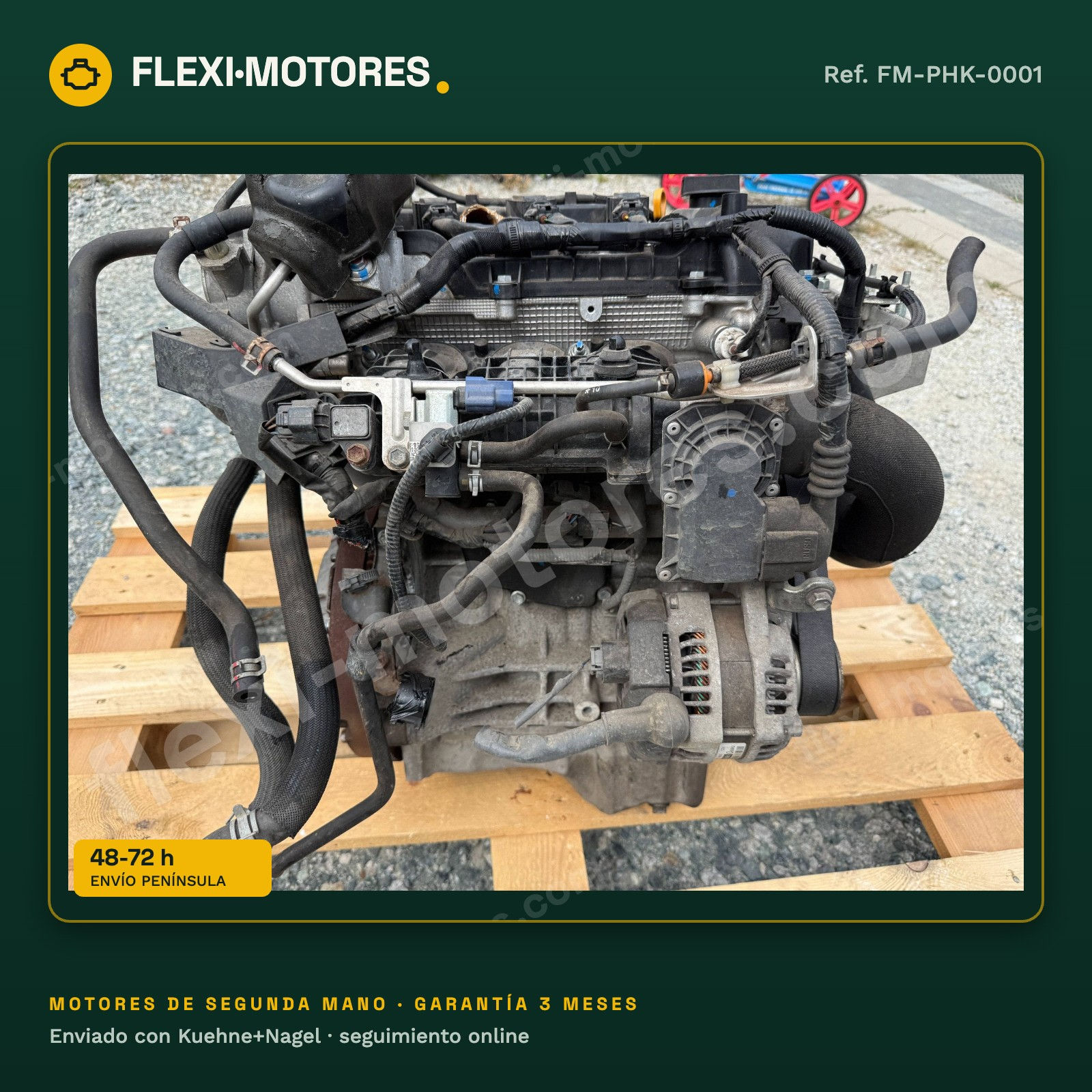 Motor Suzuki SX4 S-Cross 1.0 Boosterjet K10C 2018 103 000 km probado en vídeo