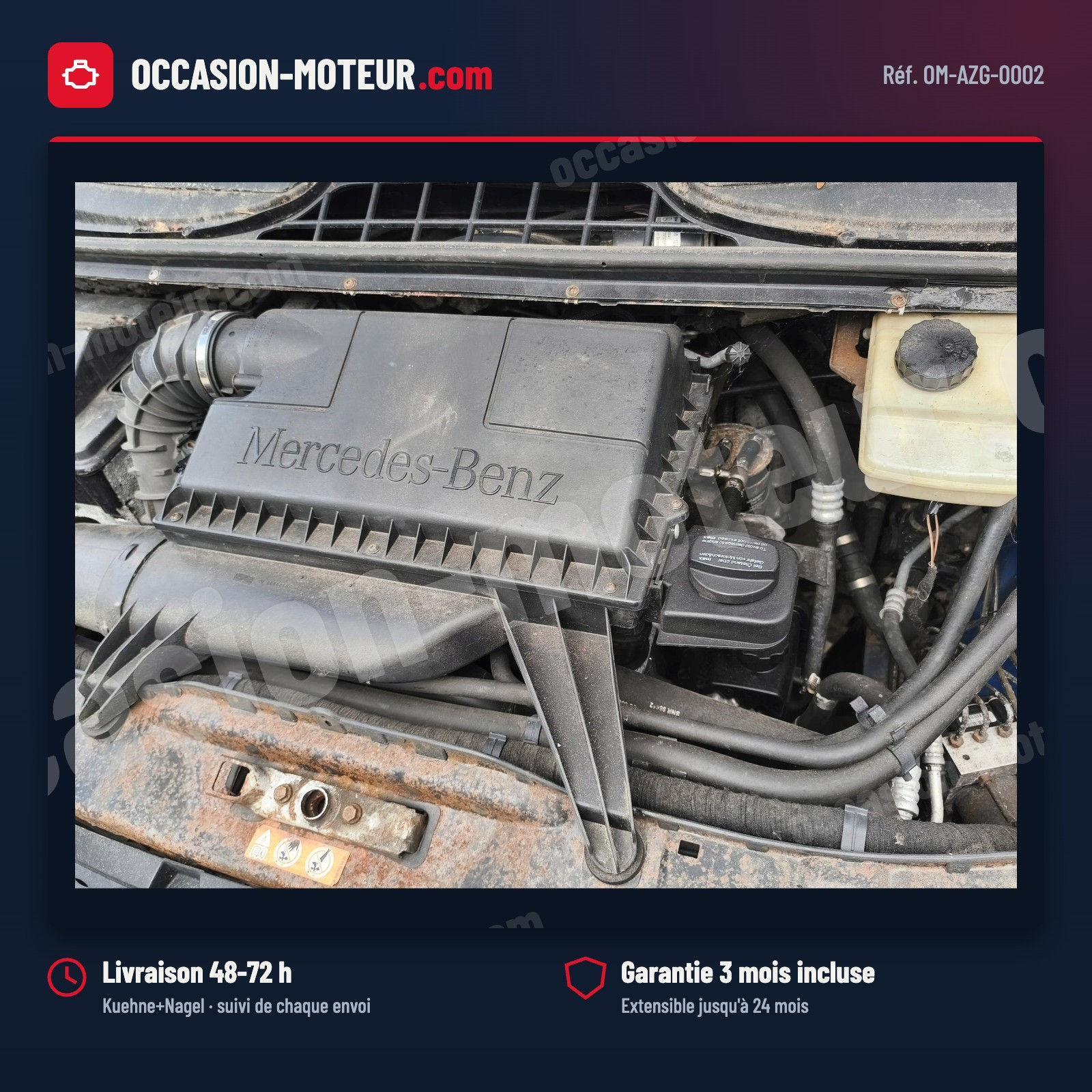 Moteur Mercedes Vito / Viano W639 2.2 CDI OM646.980