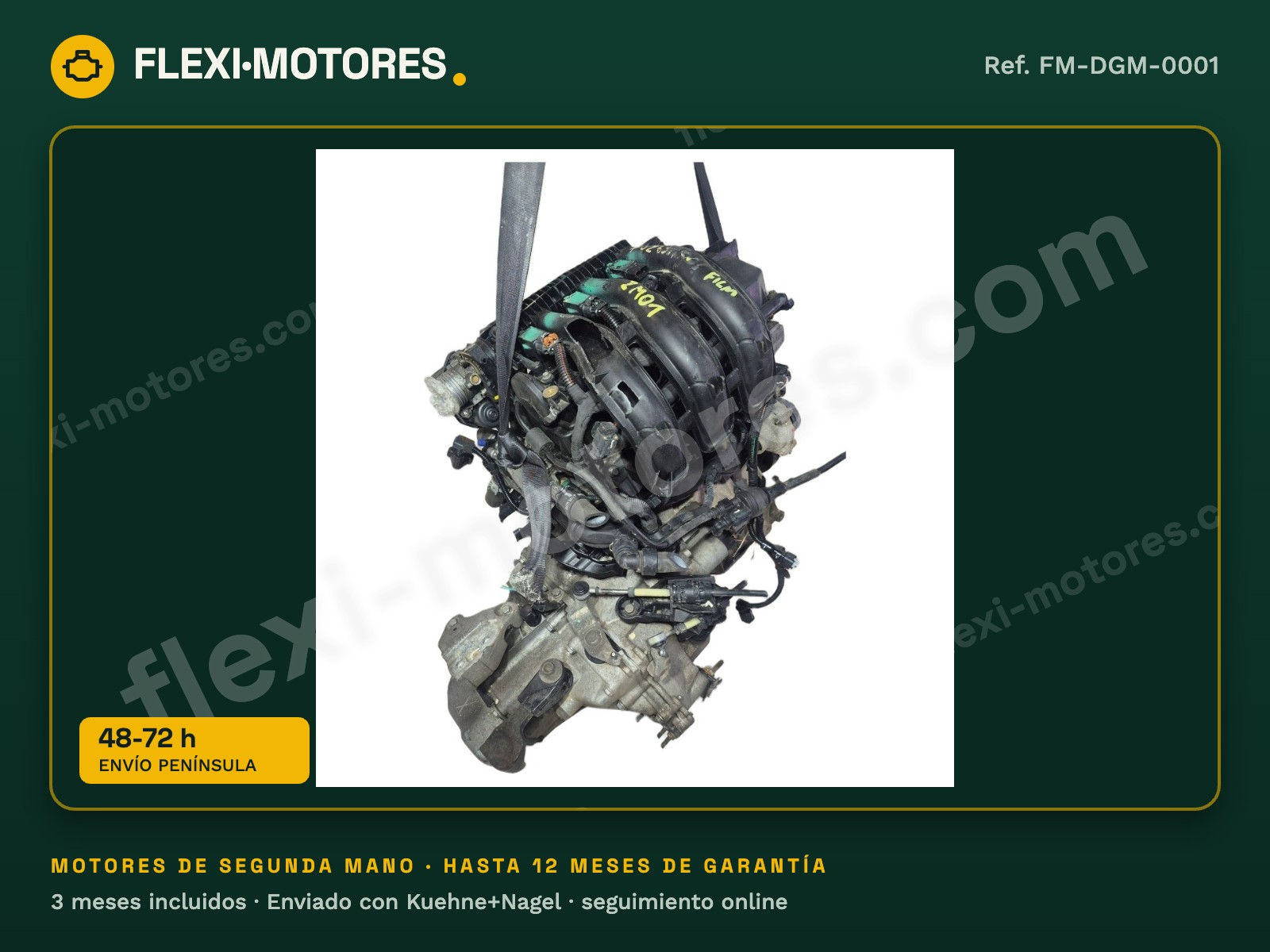 Motor Peugeot 208 Citroën C3 II 1.0 VTi 68 CV ZM01 EB0