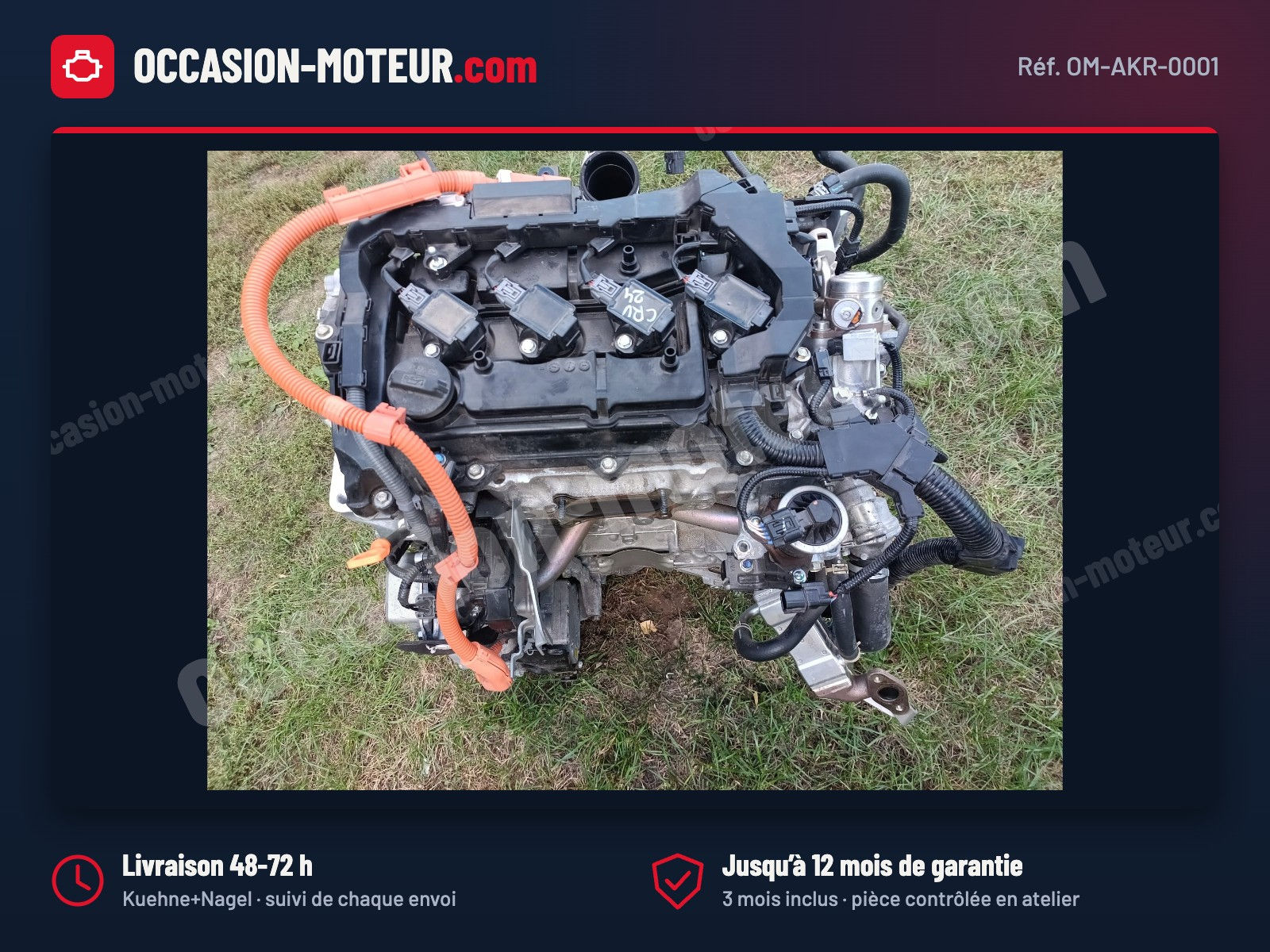 Moteur + boîte Honda CR-V VI 2.0 e:HEV 2WD 2023-2025 complet
