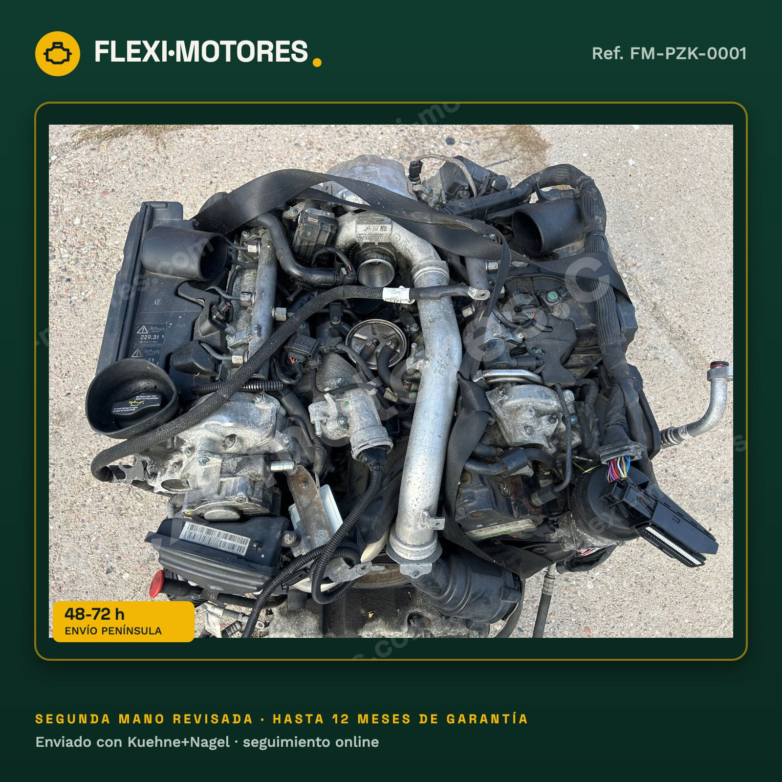 Motor Mercedes ML W164 GL X164 3.0 CDI V6 OM642.940 198 000 km