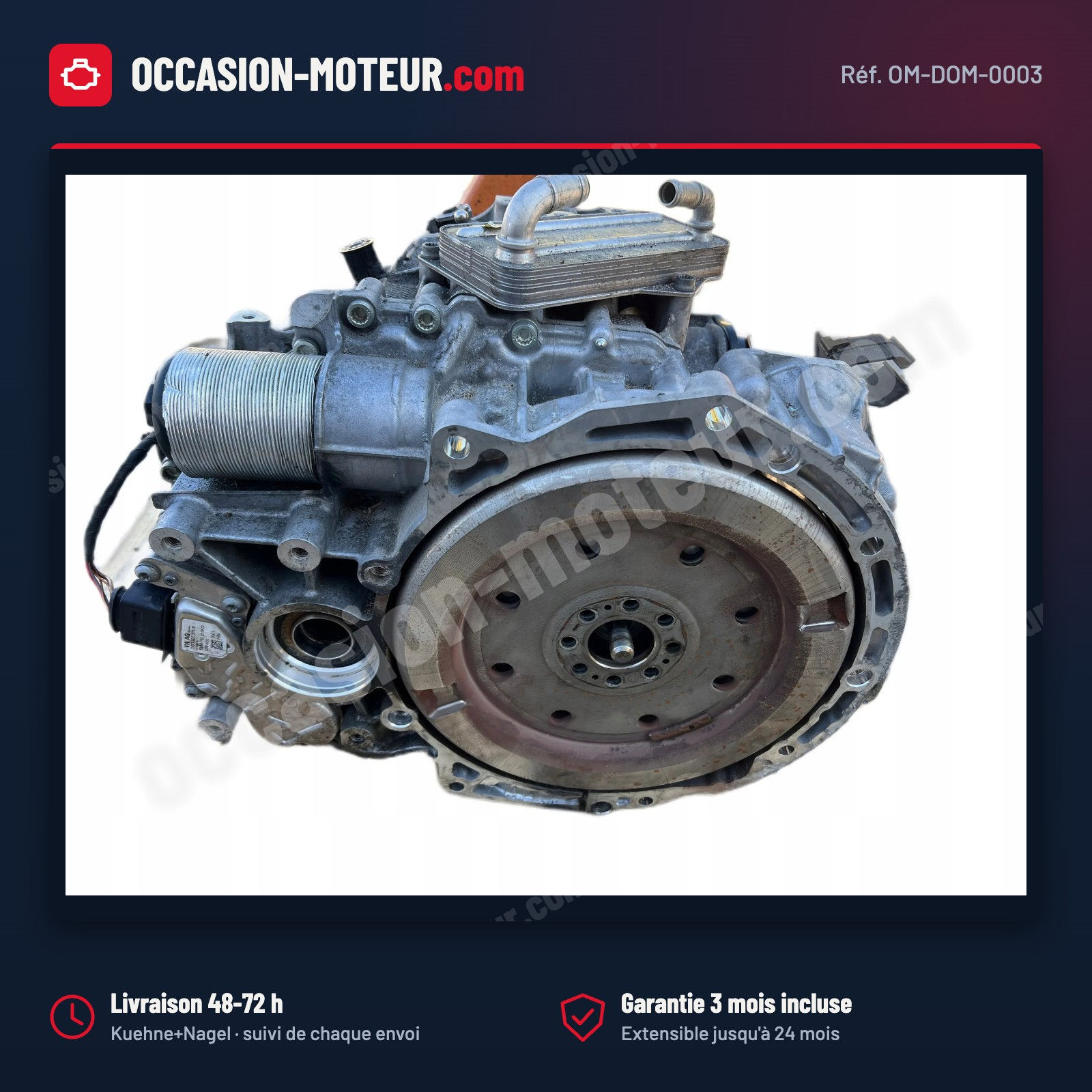 Boîte DSG7 VCW VW Golf 8 2.0 TDI 150 ch 2022 35 680 km