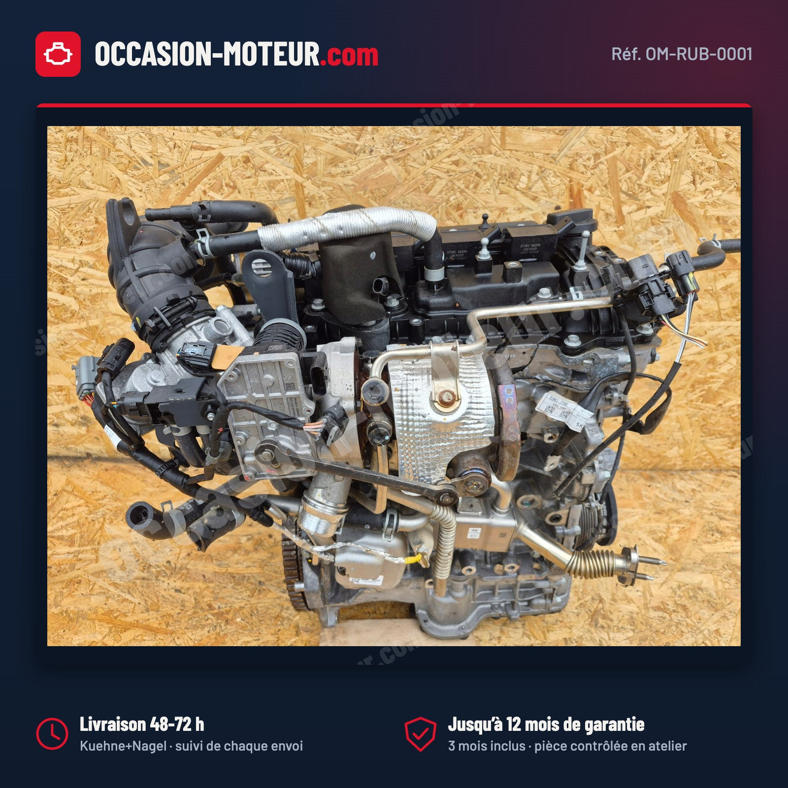 Moteur Kia XCeed Ceed Hyundai i30 1.5 T-GDI 160 ch G4LK 2021 50 000 km