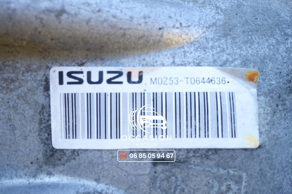Miniature : Boîte de vitesses manuelle Isuzu NPR / NKR / NQR 70 – 5.2 D – Réf. MOZ53-T0644636 (120 000 km)