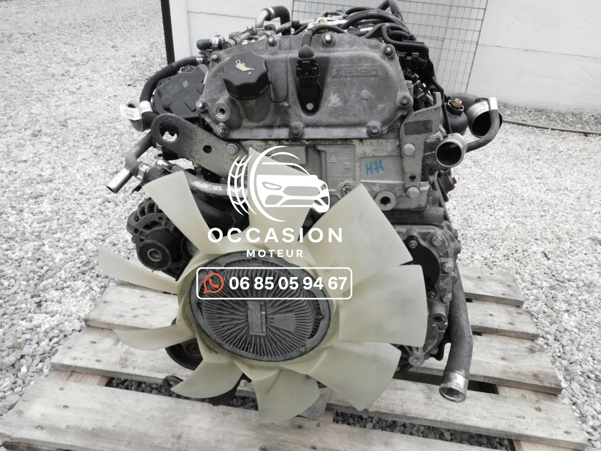 Moteur Mitsubishi Canter Fuso 3.0 D 4P10 Euro 6