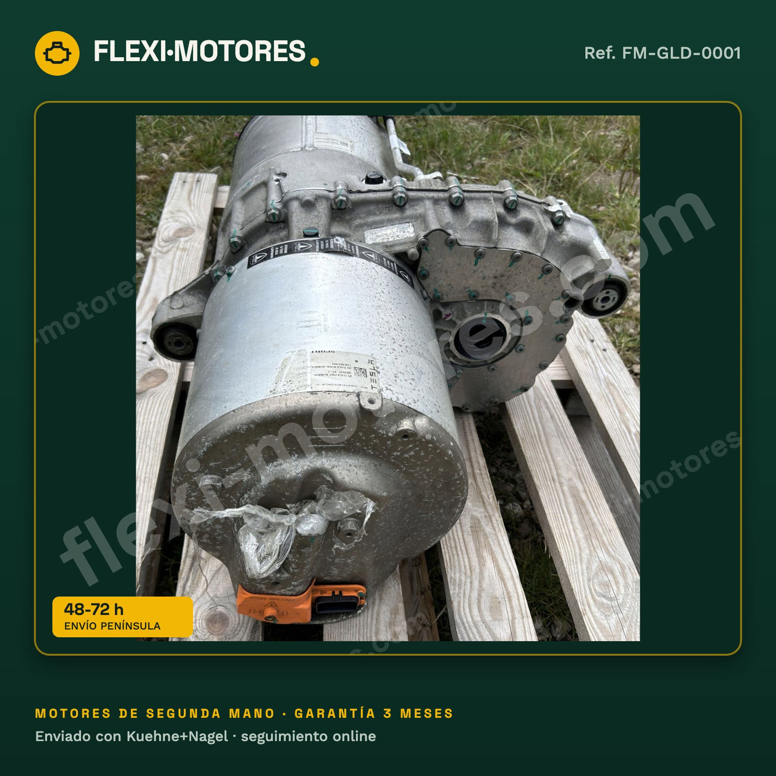 Motor eléctrico trasero Tesla Model S P85 Performance 382 CV 2015 102 232 km