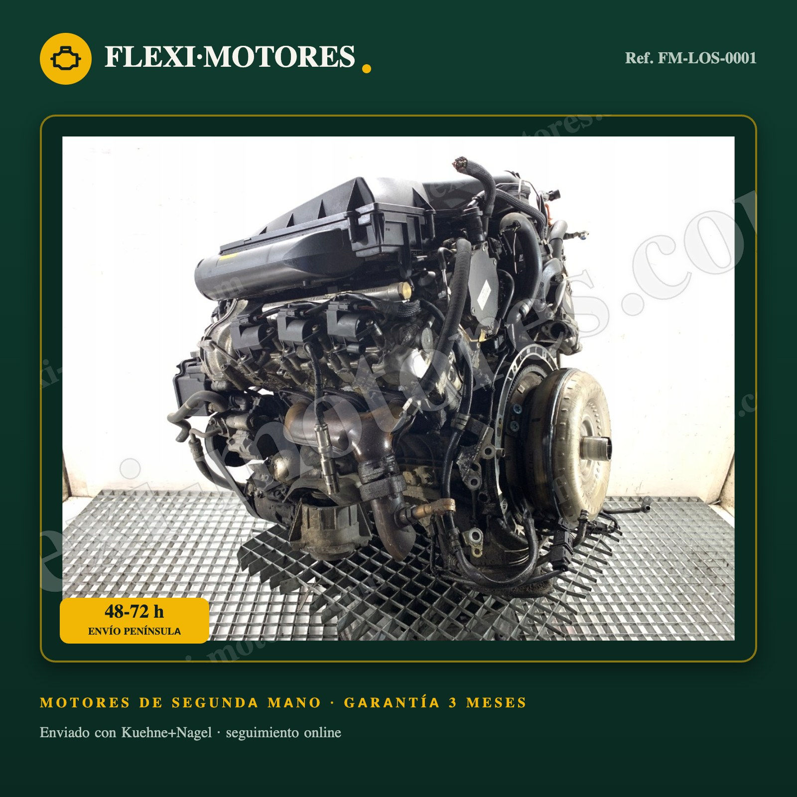 Motor Mercedes Clase E W212 E 350 CGI 3.5 V6 292 CV 272.983