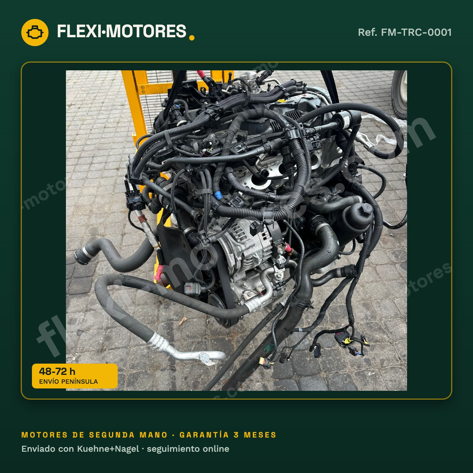 Motor BMW 330i G20 G21 430i G22 2.0 turbo gasolina B48B20B 258 CV 18 000 km
