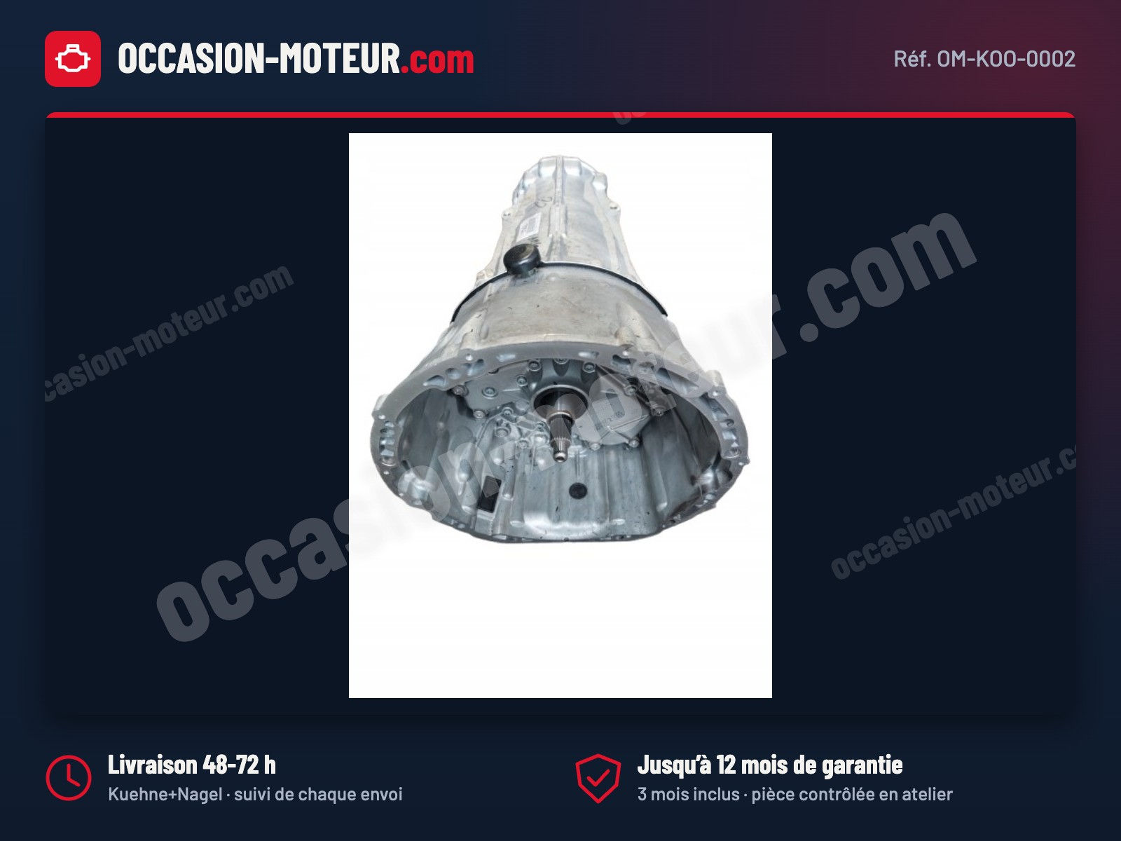 Boîte de vitesses automatique Mercedes 9G-Tronic 725.163 neuve 9 rapports