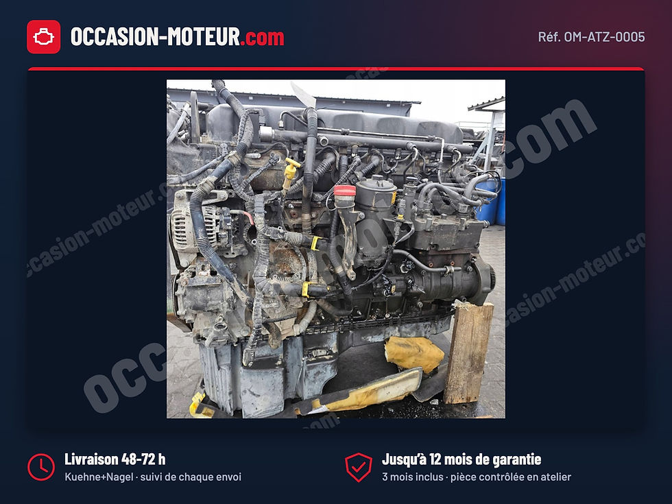 Miniature : Moteur PL DAF XF 460 FT Paccar MX-13 480 ch Euro 6 2017 568 250 km