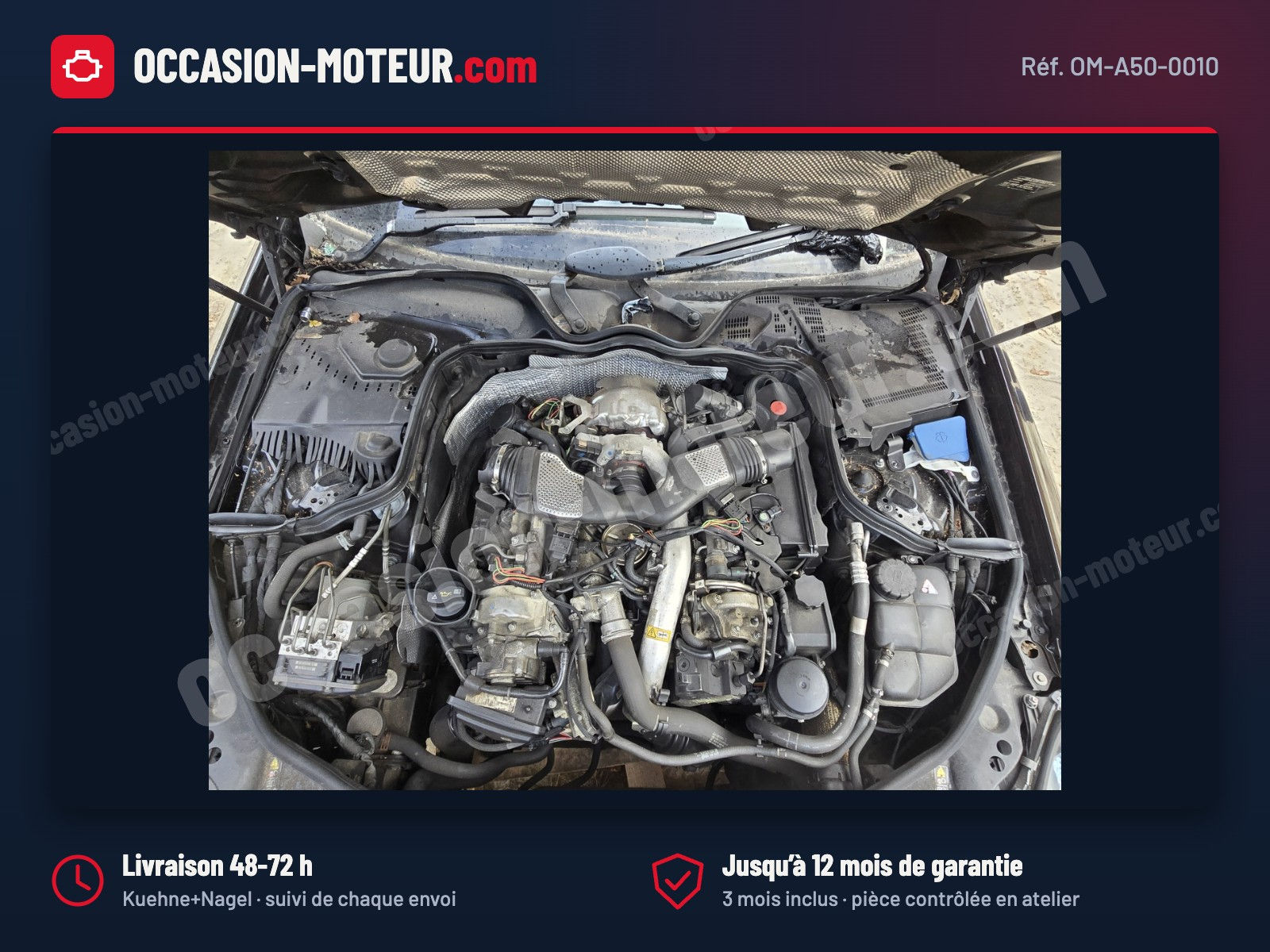 Moteur Mercedes CLS C219 320 CDI 350 CDI 3.0 V6 642.920 2010