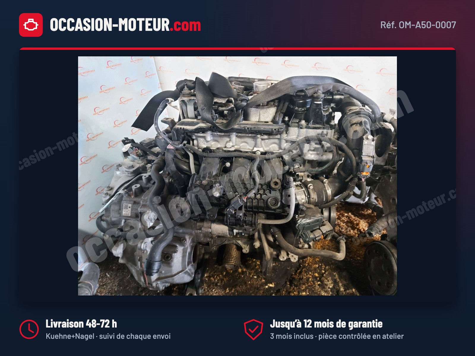 Moteur Citroën C4 III 1.2 PureTech 130 HN05 10Z1AF 2023 19 000 km