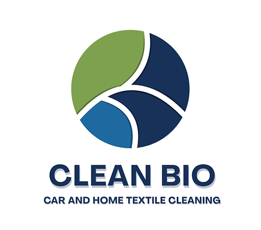 Logo clean bio car and home textile cleaning