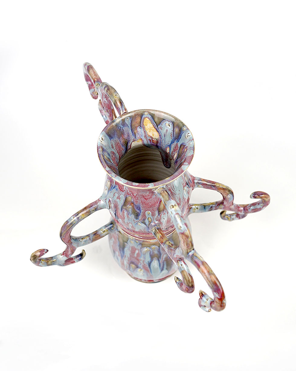 Thumbnail: Dreamscape of Eastern Garden - Vase N1 - Peony Blush