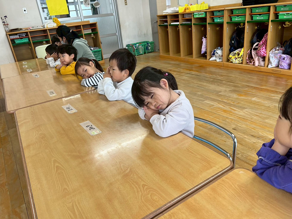 今日のきいろ組のようす