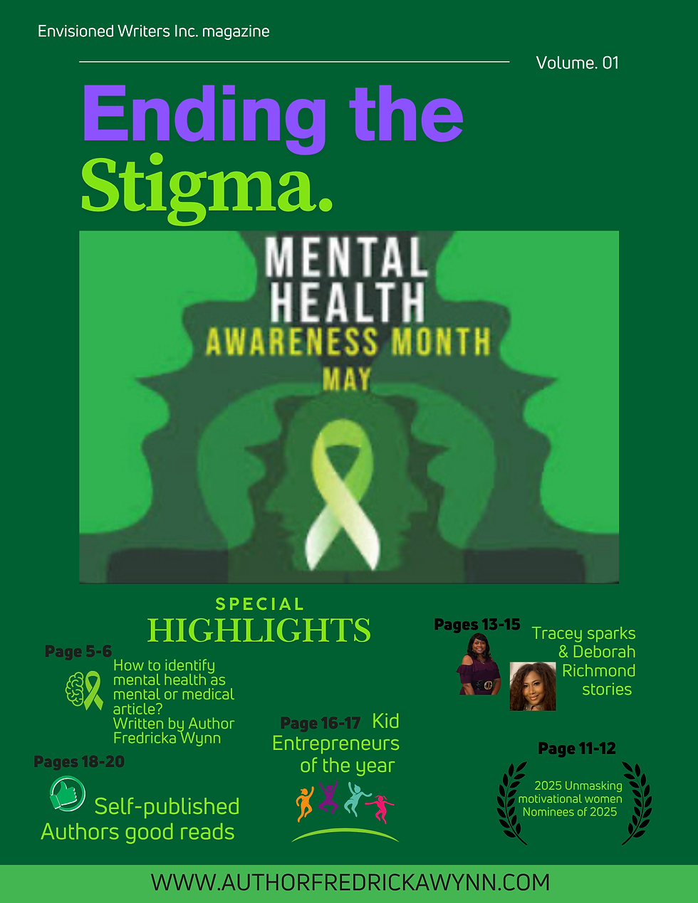 Ending the stigma magazine 2025 (Payment)
