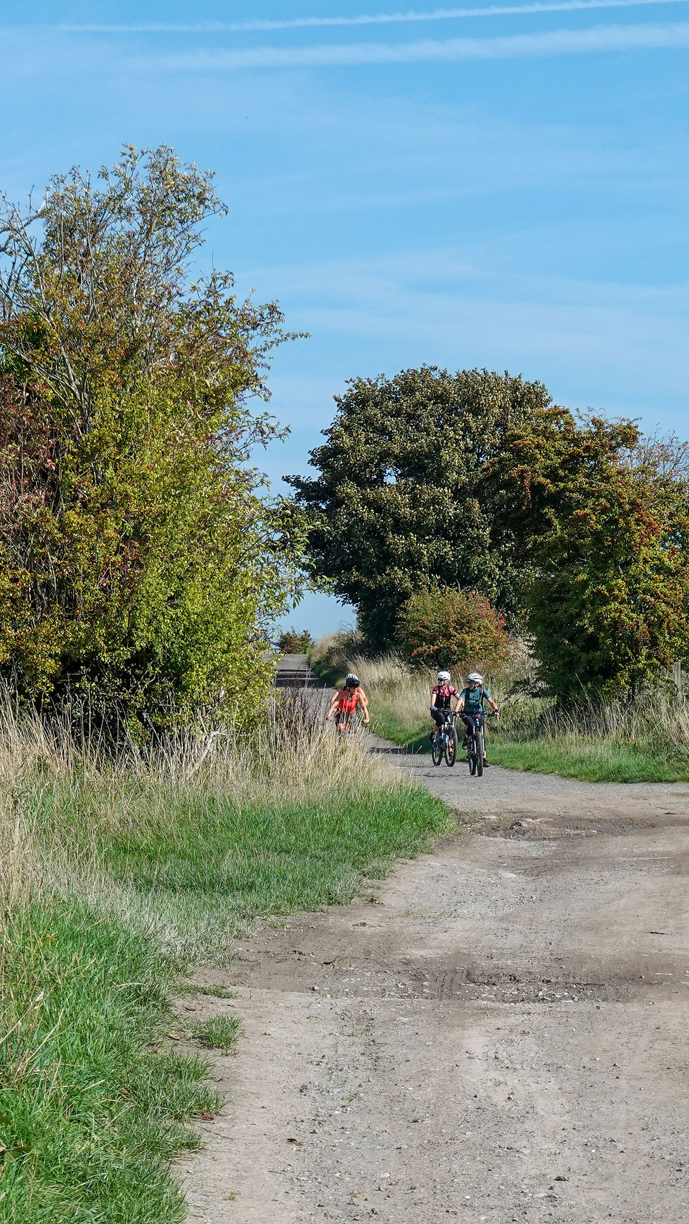 Climbing up the hill