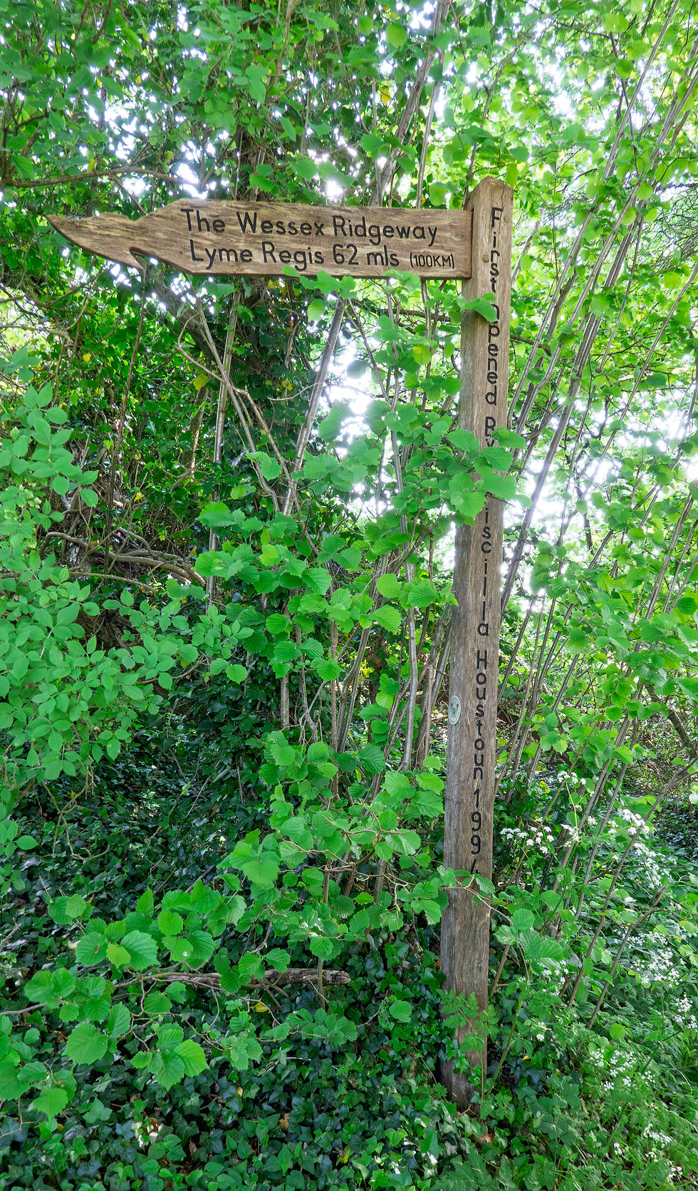 Commemorating Priscilla Houstoun on the Dorset / Wiltshire border