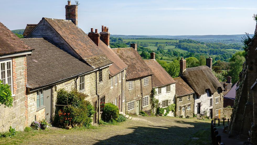 Gold Hill in Shaftesbury