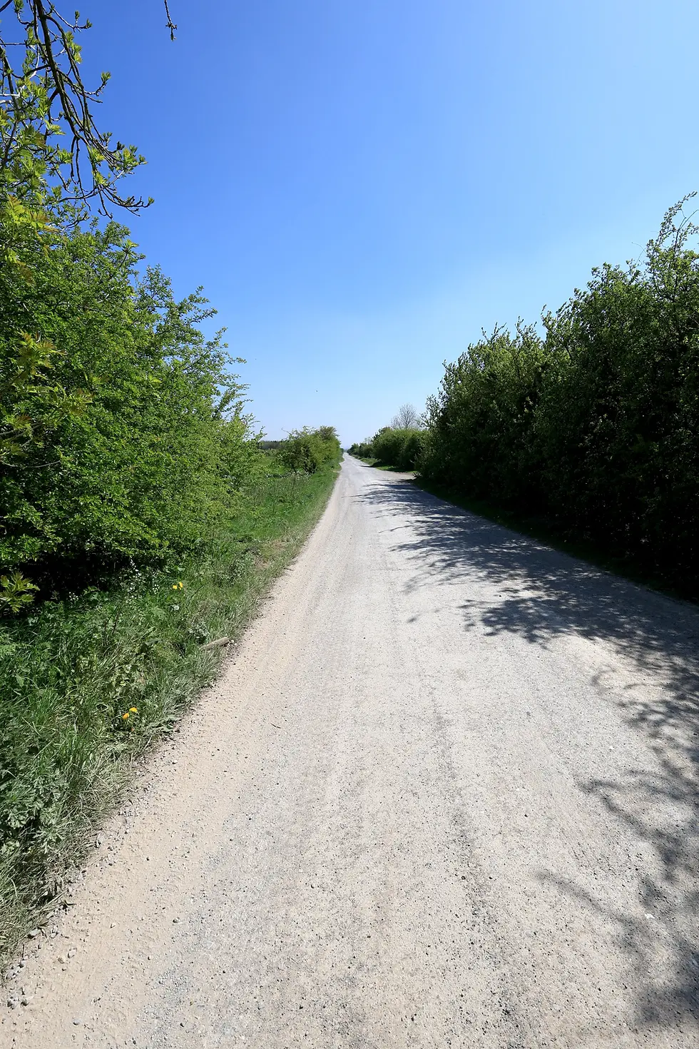 Back onto gravel again
