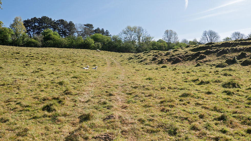The 1st climb of today up to the A35