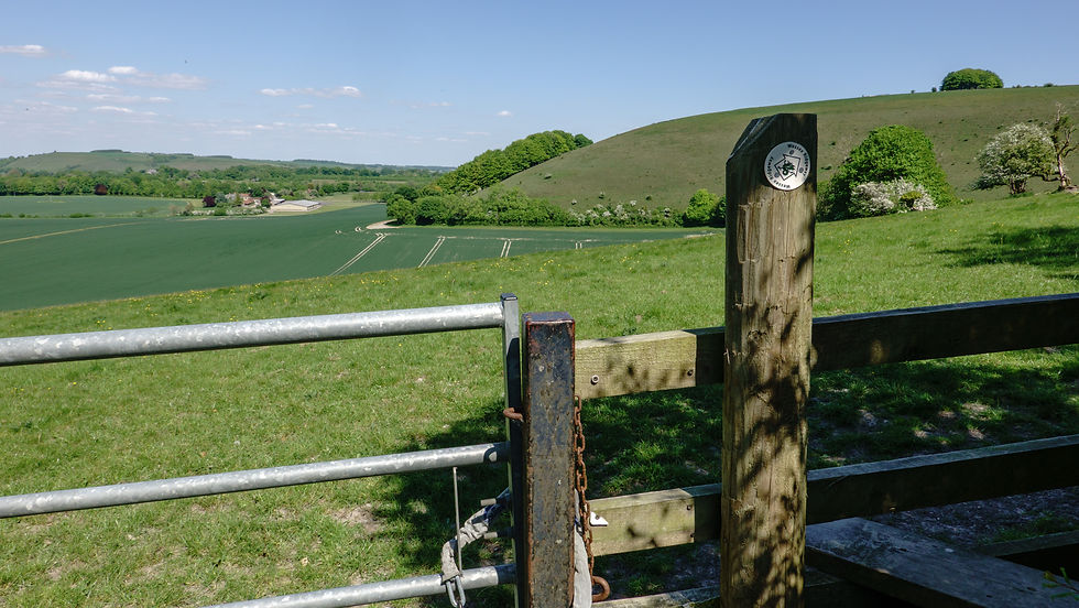 Heading towards Ludwell