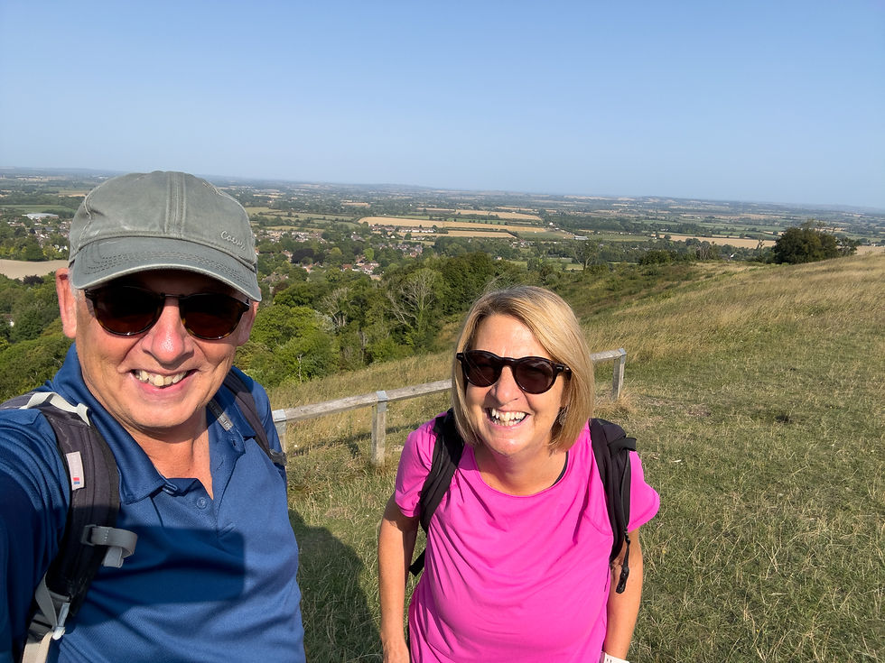 Nice to have my sister's company today