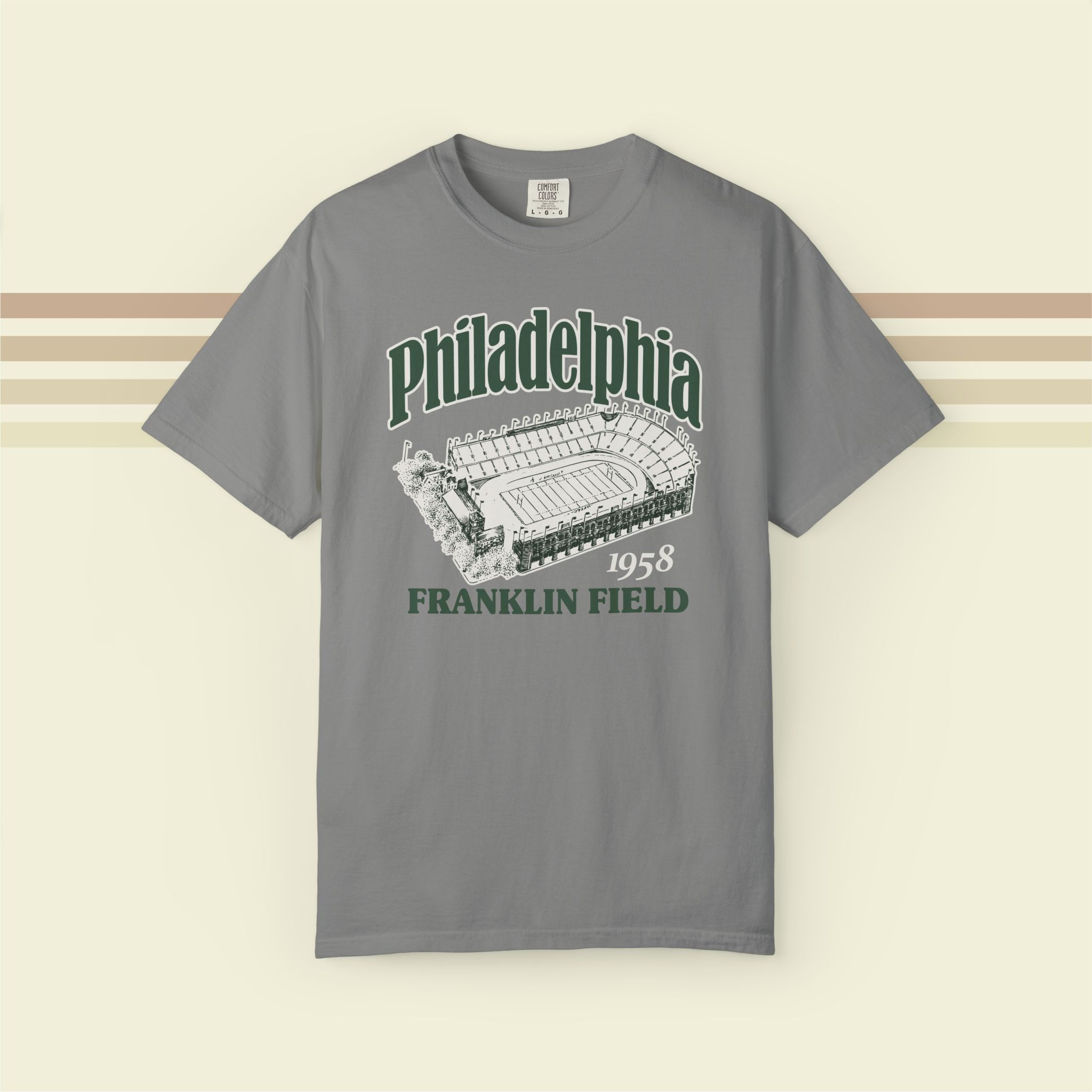 Philly Franklin Field Football T-Shirt