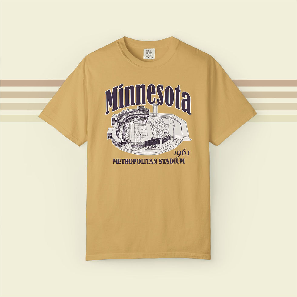 Thumbnail: Metropolitan Stadium Football T-Shirt