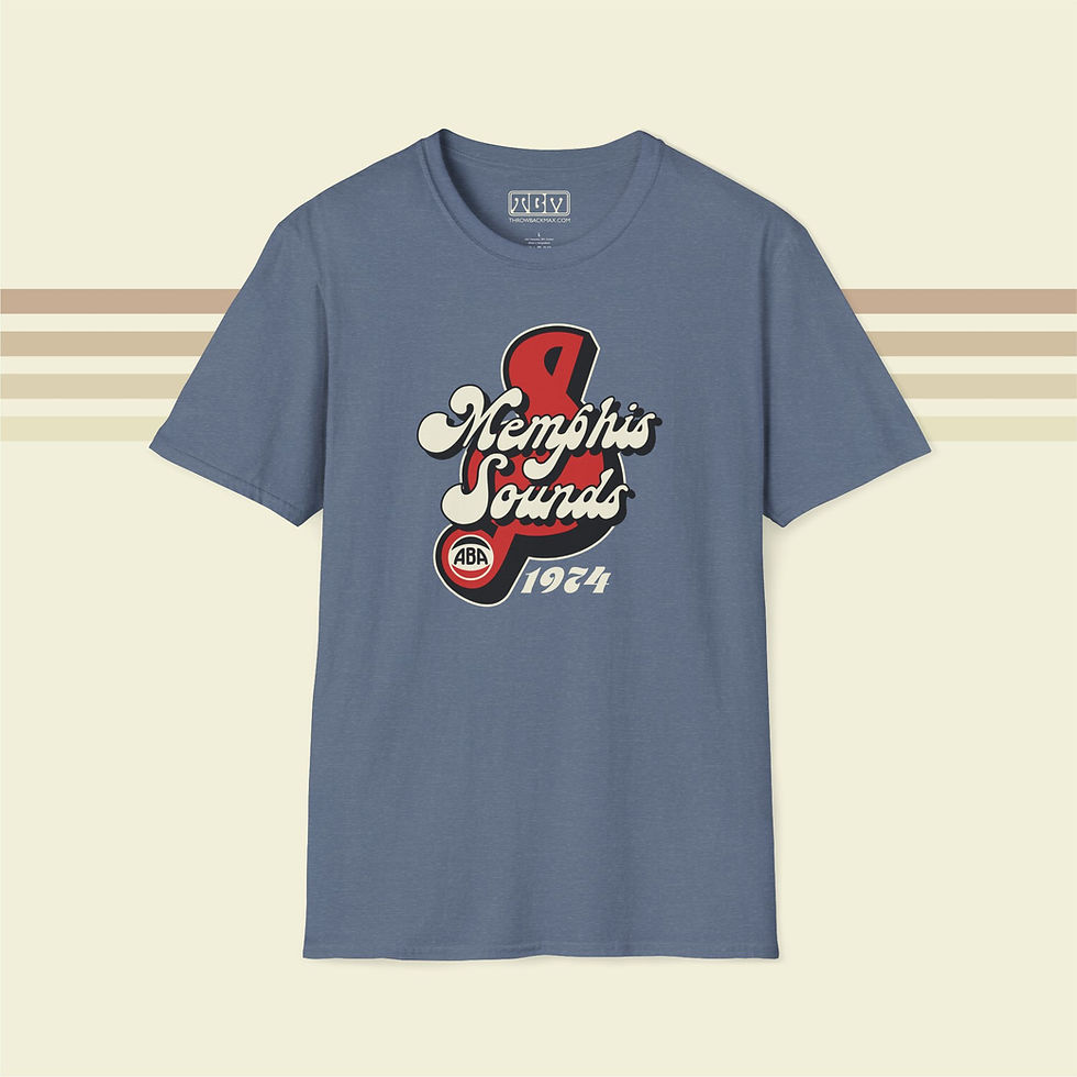 Thumbnail: Memphis Sounds Basketball T-Shirt 