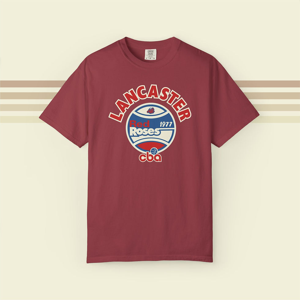 Thumbnail: Lancaster Red Roses Basketball T-Shirt