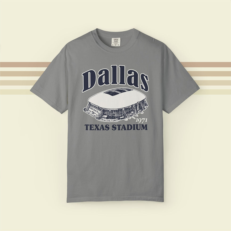 Thumbnail: Dallas Texas Stadium Football T-Shirt