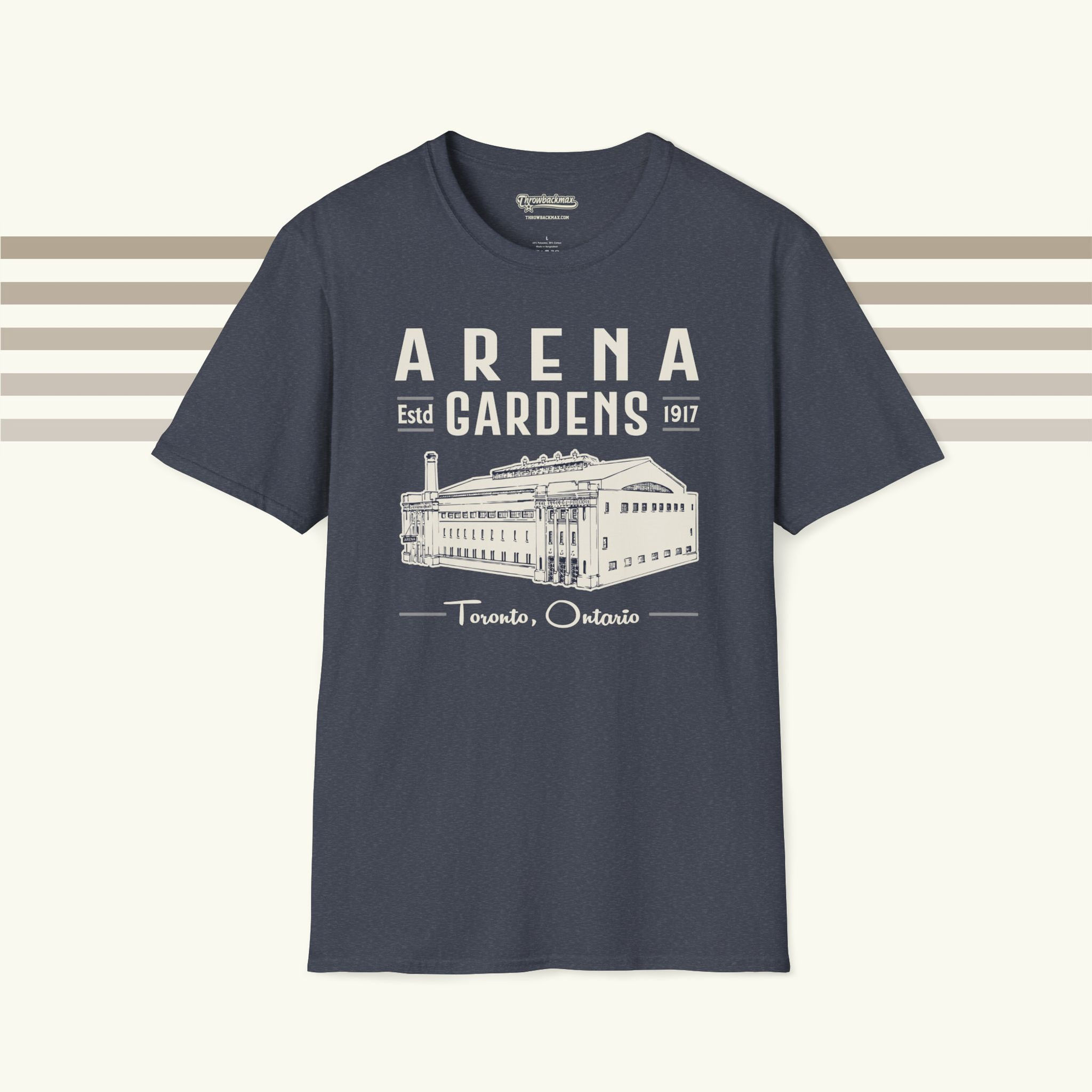 Arena Gardens 1917 Premium Arena T-Shirt - Toronto Maple Leafs NHL Hockey