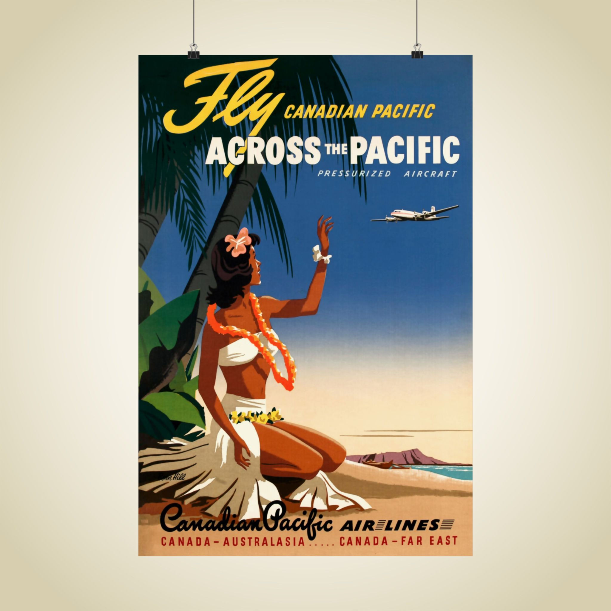 CPA 1952 Matte Aviation Poster 