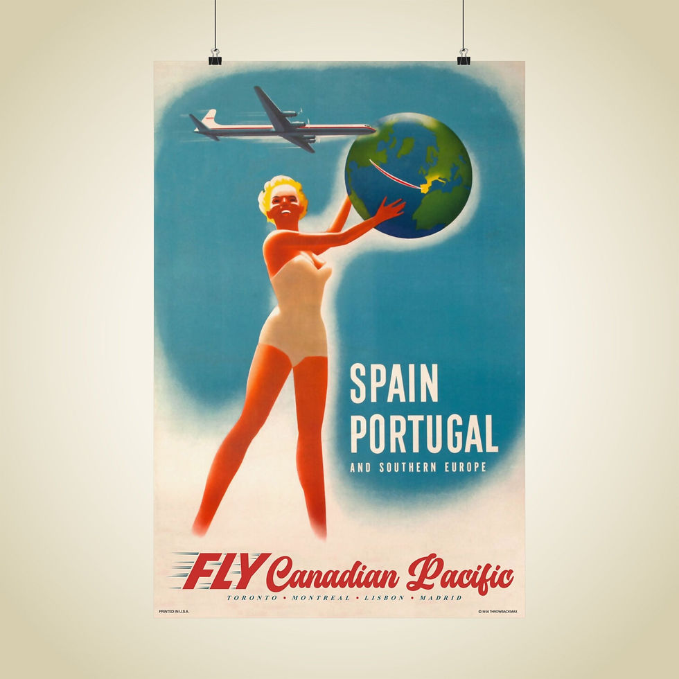 CPA 1956 Matte Aviation Poster 