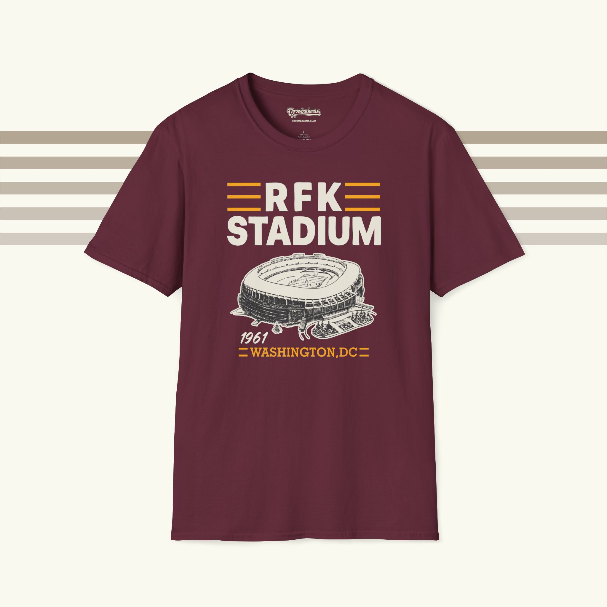 RFK Stadium 1961 Premium T-Shirt - Washington Commanders Football