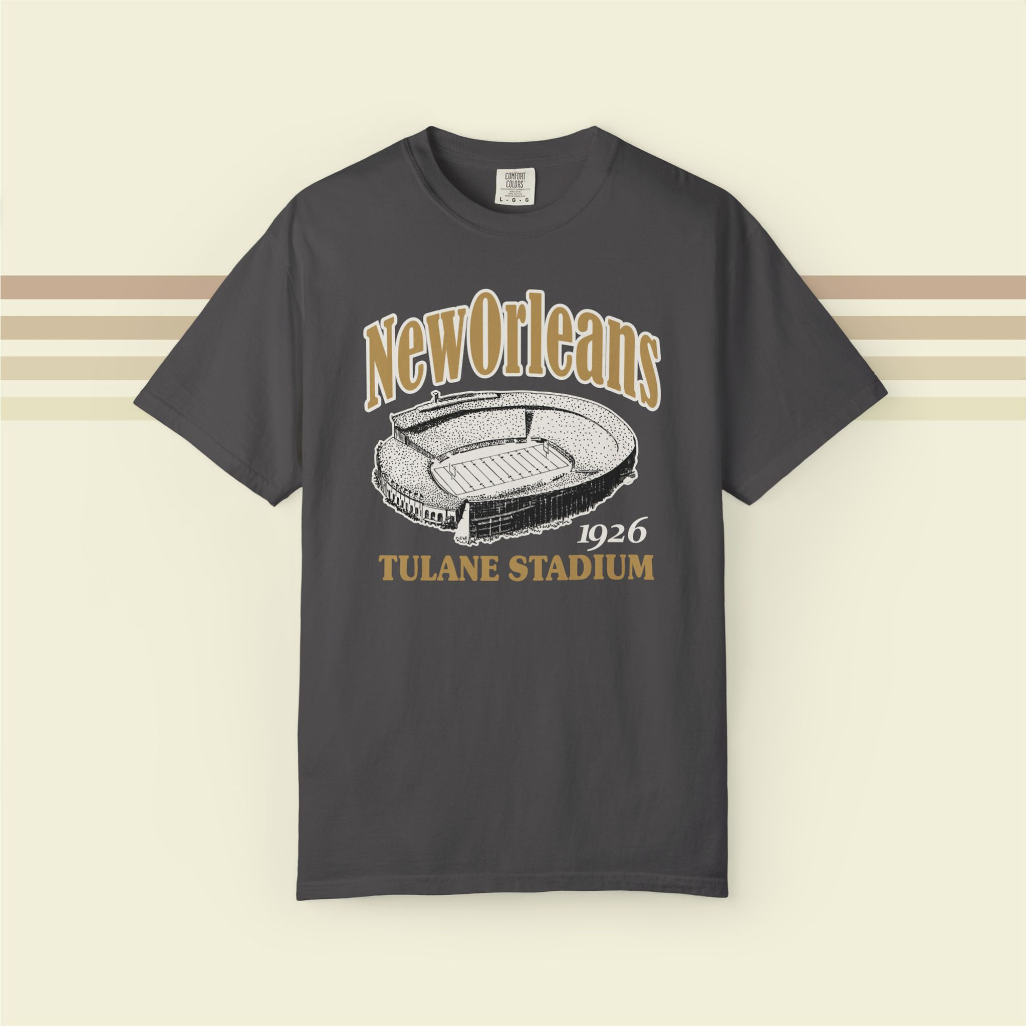 Tulane Stadium Football T-Shirt