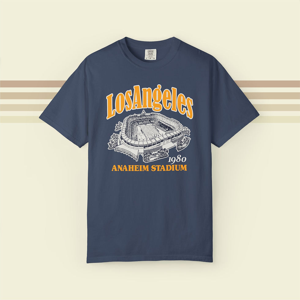 Thumbnail: Anaheim Stadium Football T-Shirt
