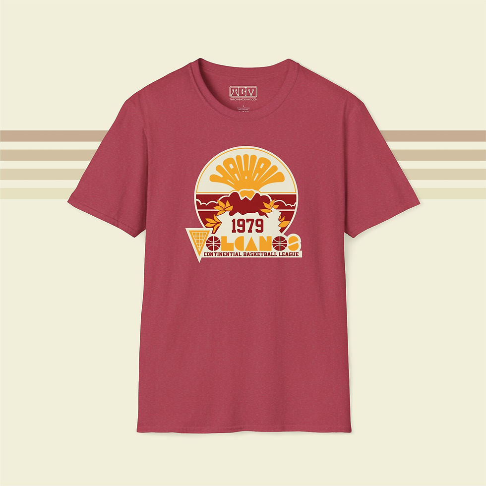 Thumbnail: Hawaii Volcanoes Basketball T-Shirt 
