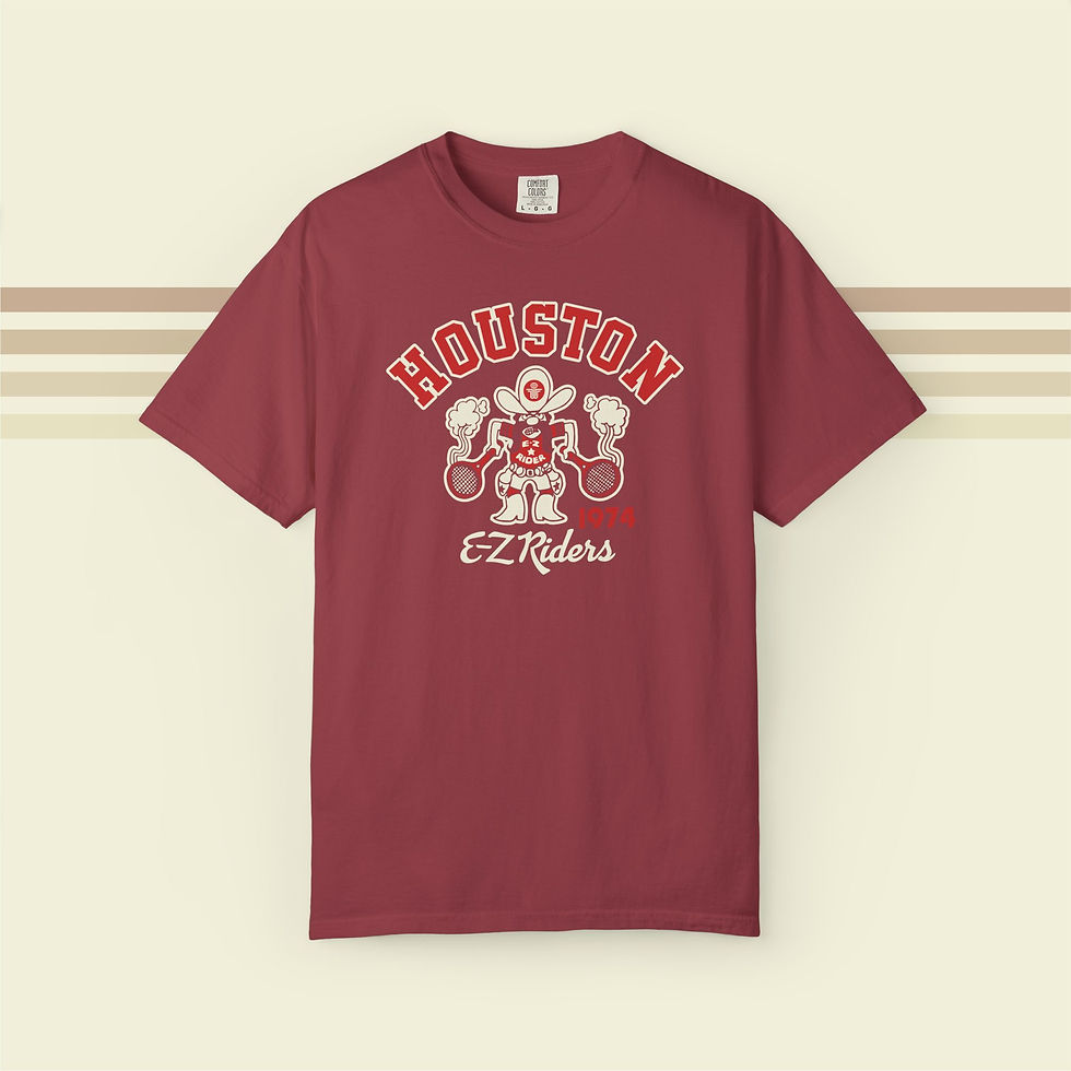 Thumbnail: Houston E-Z Riders Tennis T-Shirt