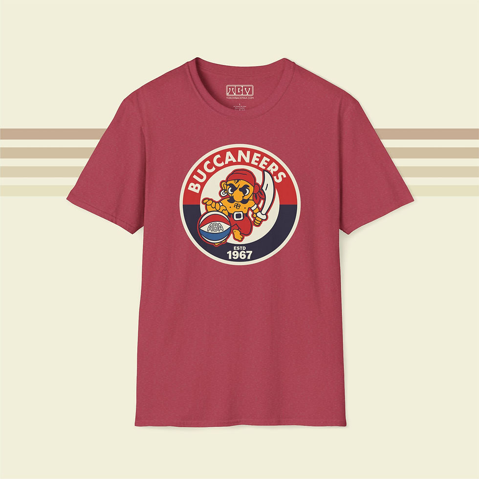 Thumbnail: New Orleans Buccaneers Basketball T-Shirt 