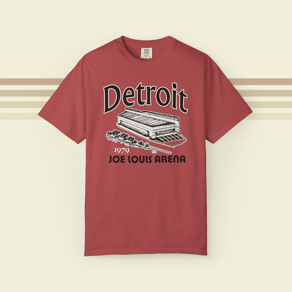 Thumbnail: Joe Louis Arena Hockey T-Shirt