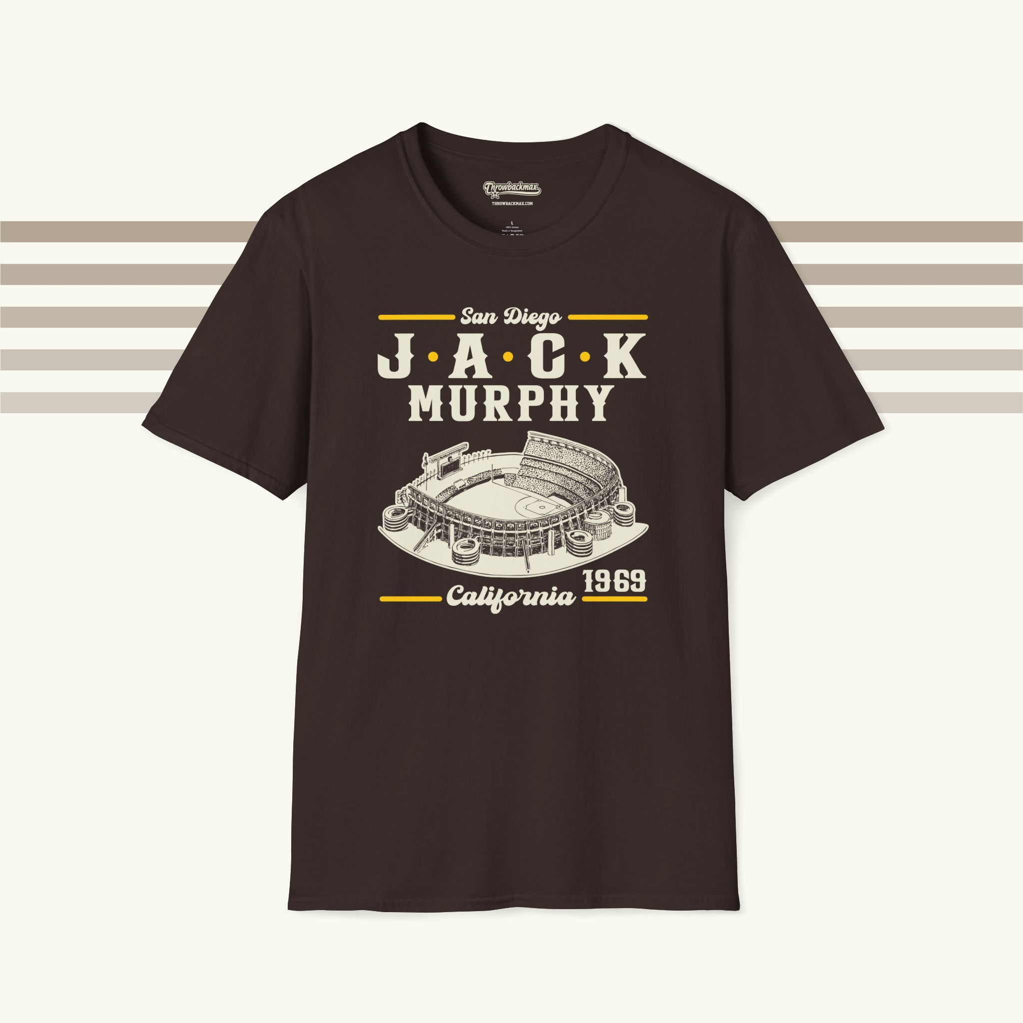 Jack Murphy Stadium Ballpark Premium T-Shirt - San Diego Padres Baseball