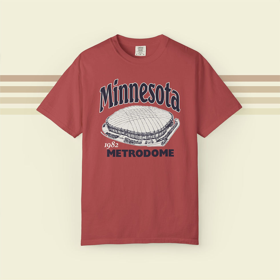 Thumbnail: Minnesota Metrodome Baseball T-Shirt