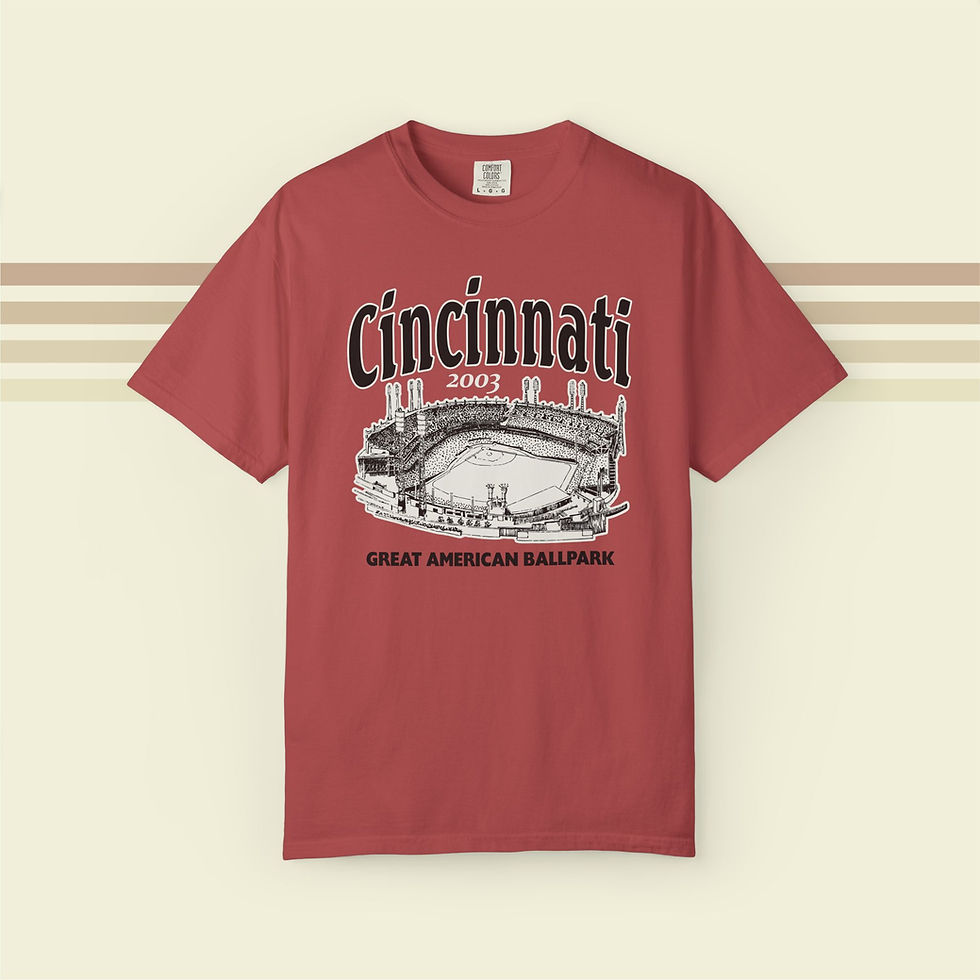 Thumbnail: Great American Ballpark Baseball T-Shirt